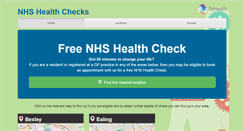 Desktop Screenshot of nhshealthchecks.com